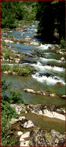 Le rio Irati en Navarre espagnole